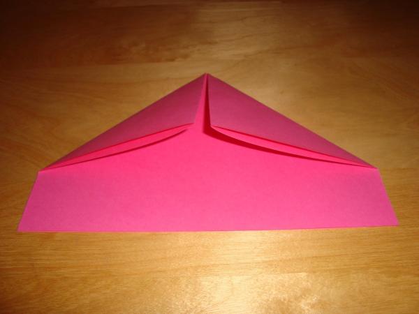 Как сделать кораблик из бумаги шаг за шагом - Шаг 3